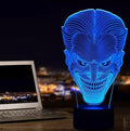 Joker LED 3D de luz nocturna