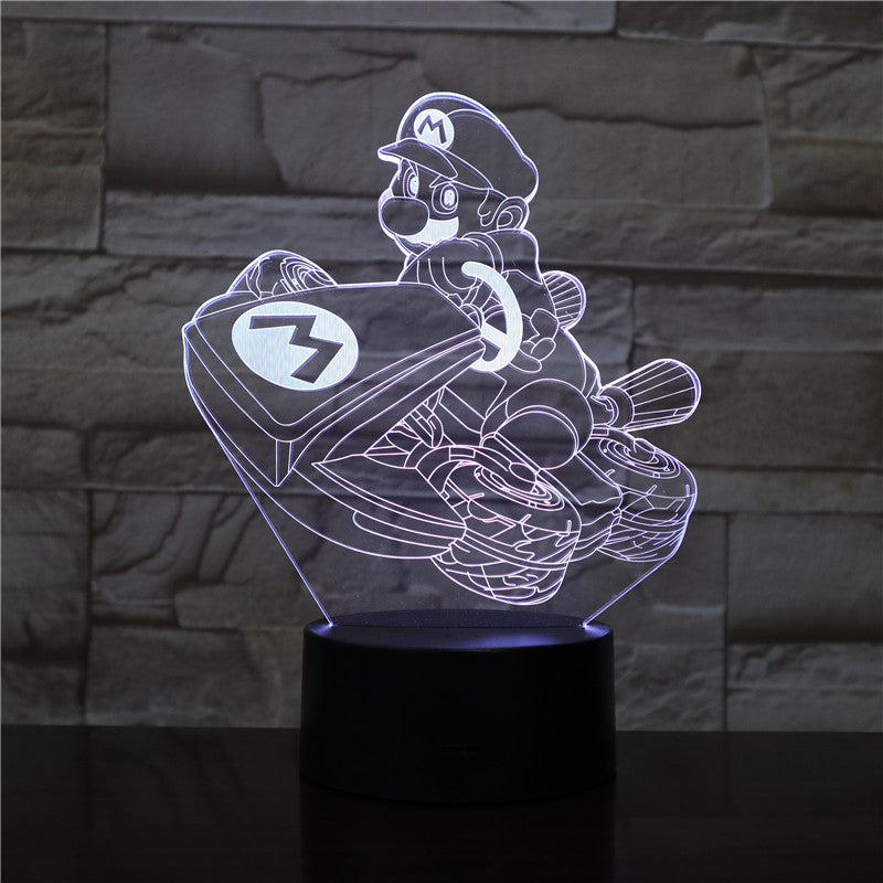 Lámpara Nocturna LED de Super Mario