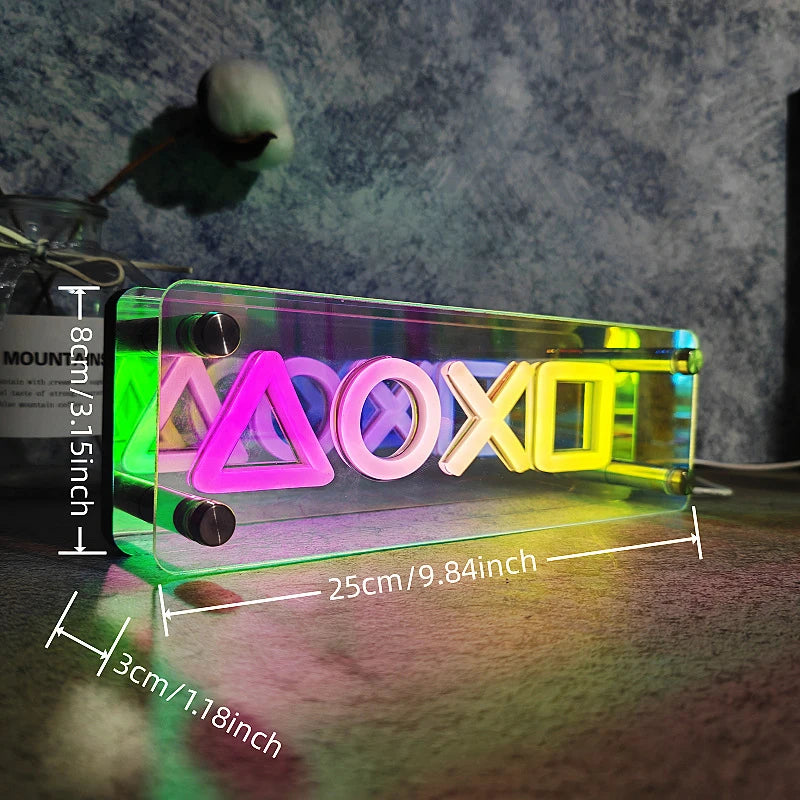 Neon Led PS5 o Love de cristal