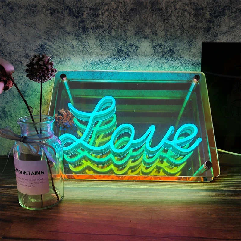 Neon Led PS5 o Love de cristal