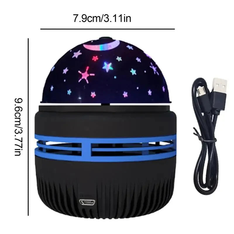 Proyector 3D LED lunar
