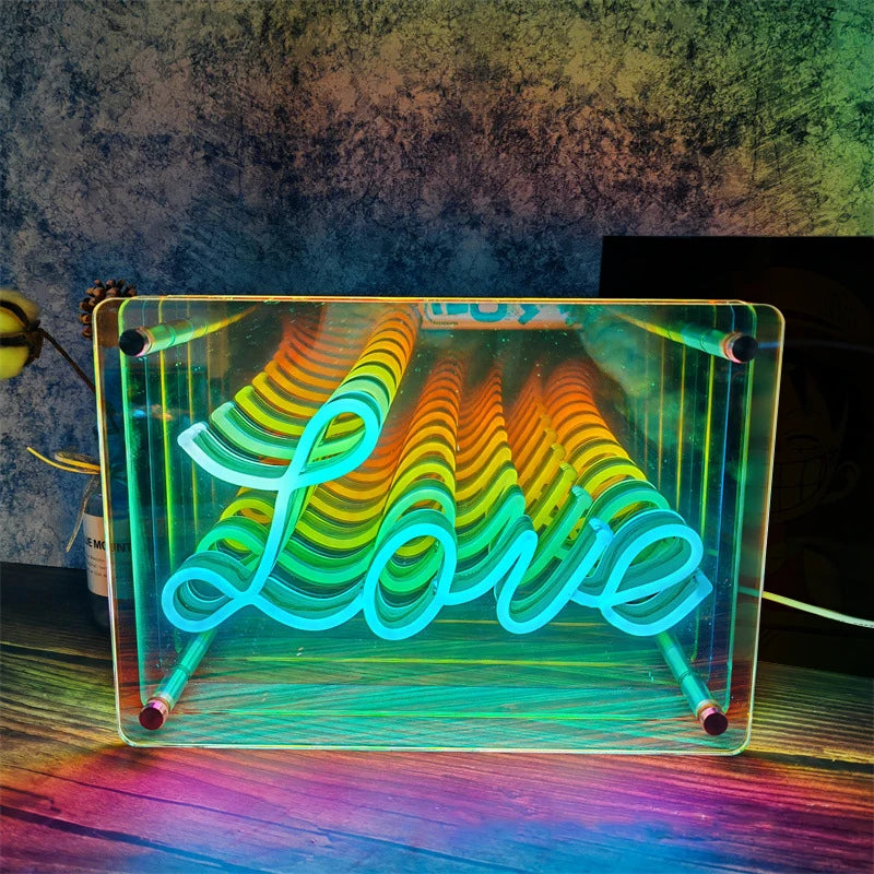 Neon Led PS5 o Love de cristal