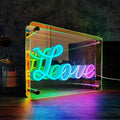 Neon Led PS5 o Love de cristal