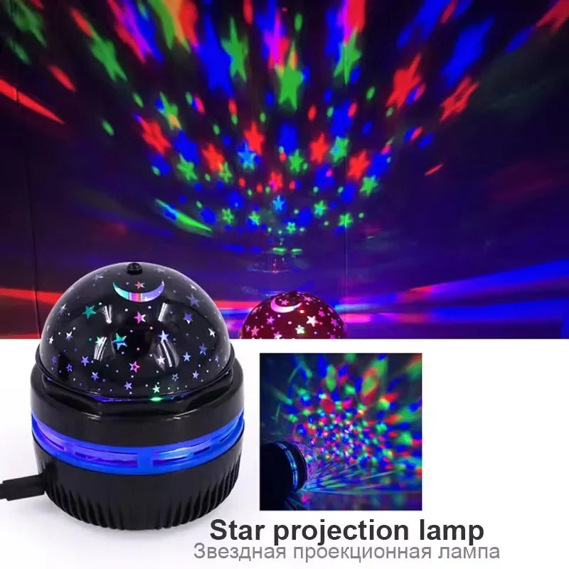 Proyector 3D LED lunar